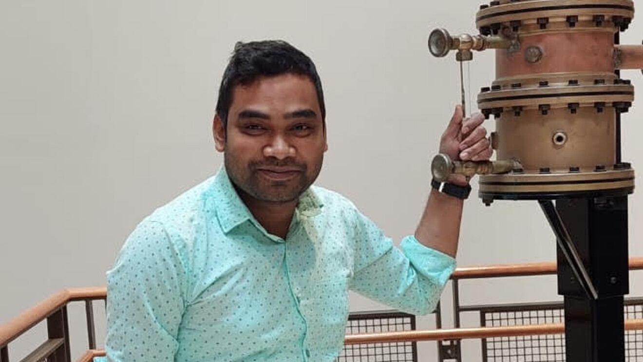 Lead author Dr Suman Debnath. (Image: Dr Suman Debnath)