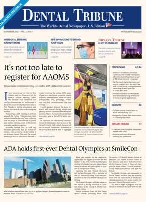 Dental Tribune U.S. No. 6, 2022