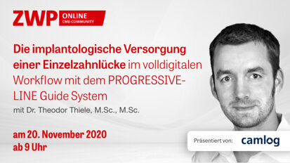 Live-OP: Implantologische Versorgung einer Einzelzahnlücke Live-OP: Implantologische Versorgung einer Einzelzahnlücke