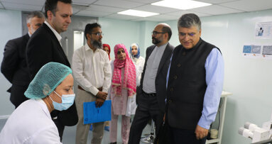 DUHS hosts Tehran University of Medical Sciences team  