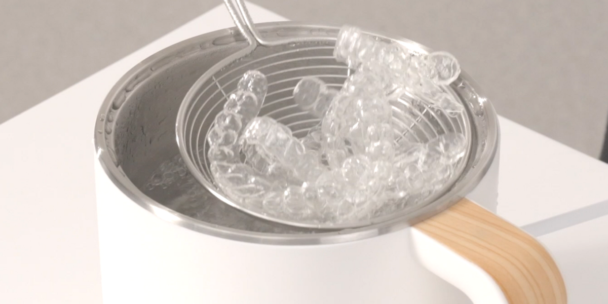 Fig. 7g: Final quality check in 100 °C water.