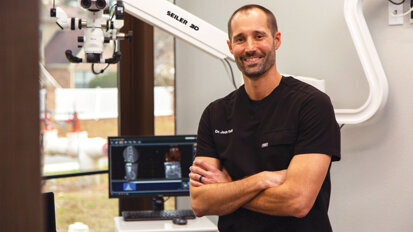 ‘There is not one case in my office that I do not use my microscope’