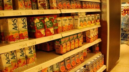 Calcium in vruchtensappen leidt niet tot demineralisatie