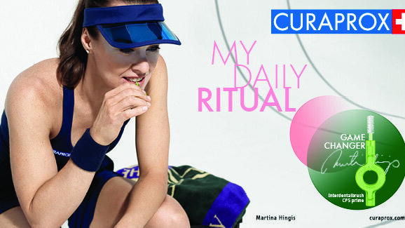 Martina Hingis wins with CURAPROX