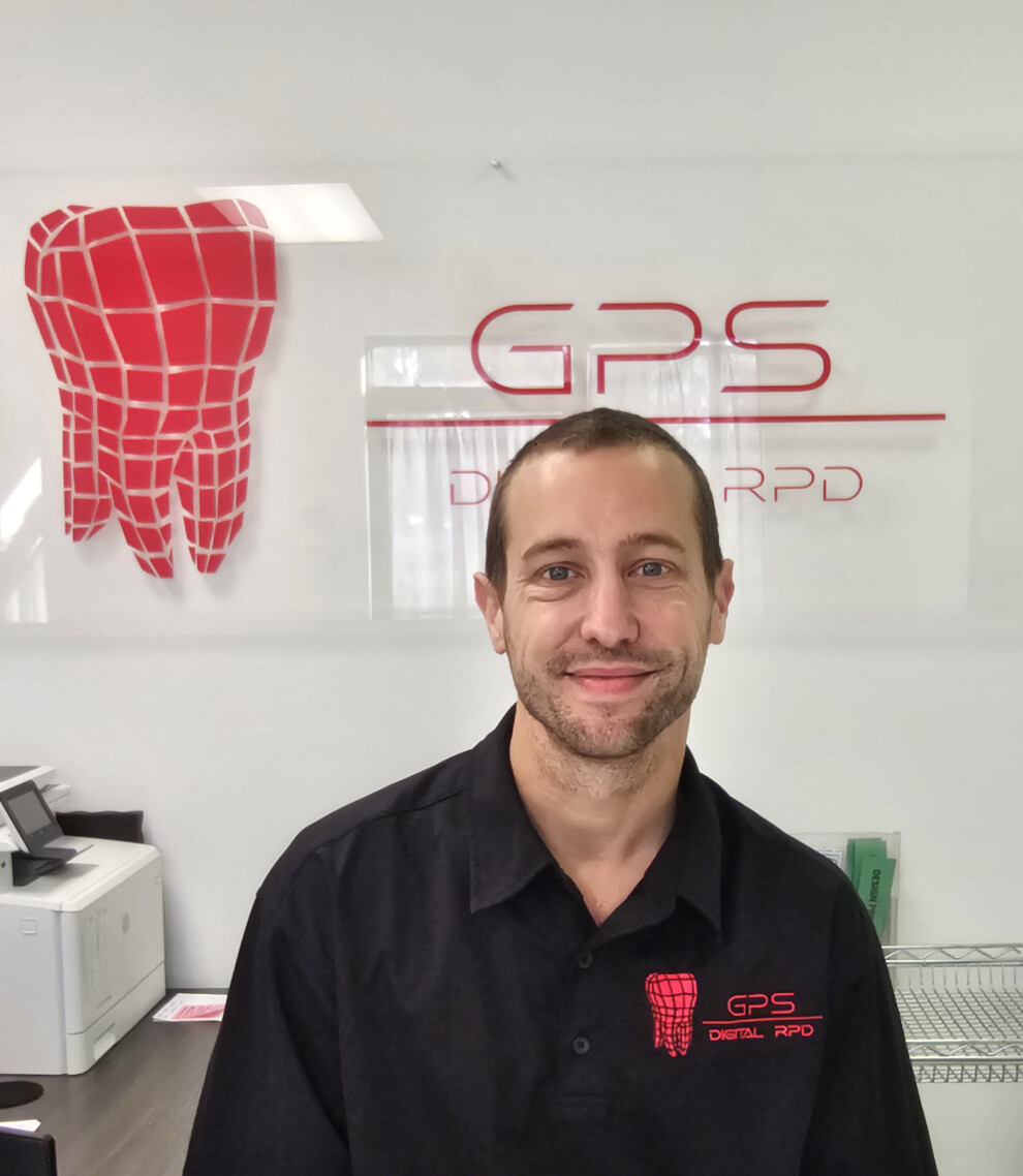  Joshua Williams, general manager of GPS Digital RPD dental laboratory.