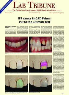 Lab Tribune Middle East & Africa No.4, 2020