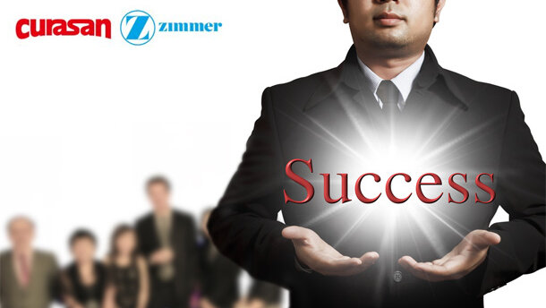 Zimmer Dental neuer Vertriebspartner von curasan