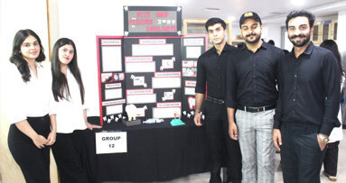 Poster competition at AIDM highlights students' creativity, academic excellence