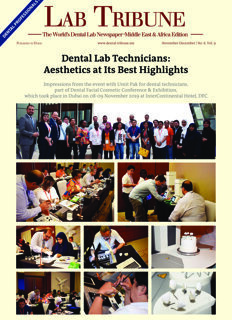 Lab Tribune Middle East & Africa No. 6, 2019