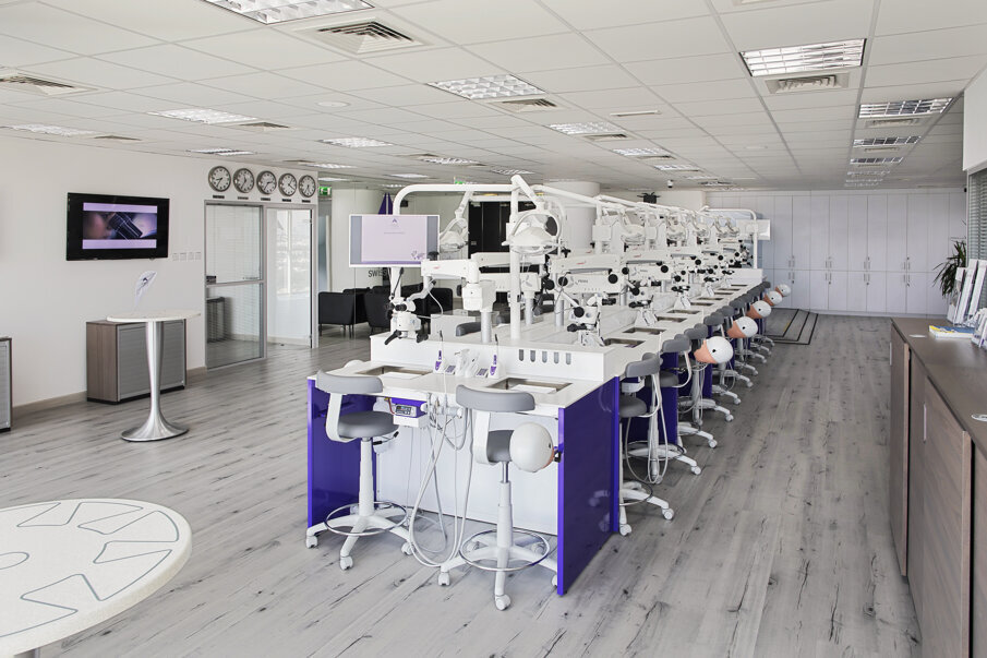 Training table and center view