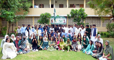 LUMHS celebrate I-Day with tree planting drive