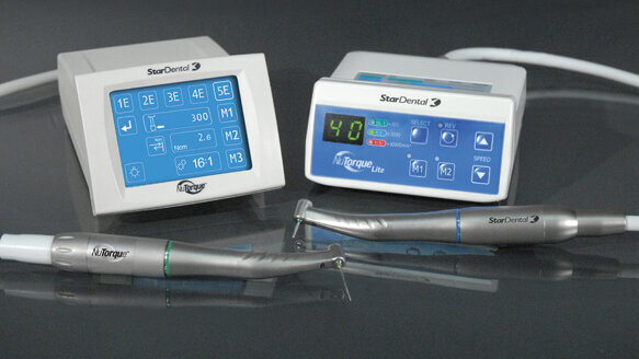 The NuTorque Lite programmable electric handpiece system