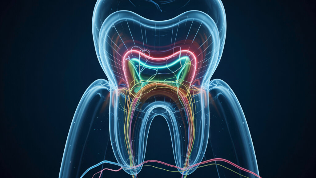 Natural zinc concentration in dentine mapped across entire teeth