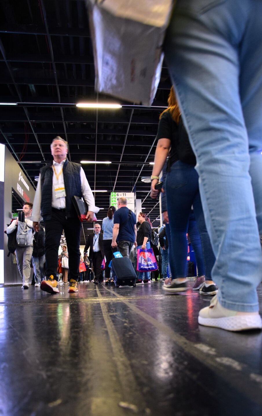 The exhibition was well attended throughout the duration of the show.