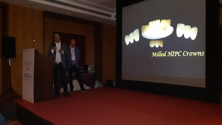 Dr.Burzin and Mr.Vazifdar during their presentation. Picture Dr.Niranjan Prabhakar
