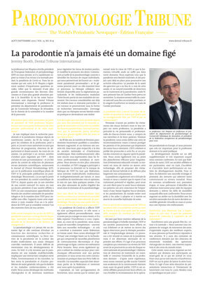Parodontologie Tribune France No.2, 2021