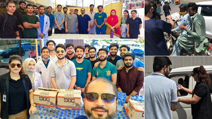 AIDM sets up ‘Heat Relief Camp’ amid heatwave