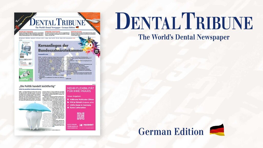 Druckfrisch: Die Dental Tribune Deutschland 3/2024