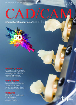 CAD/CAM international No. 1, 2024 CAD/CAM international No. 1, 2024