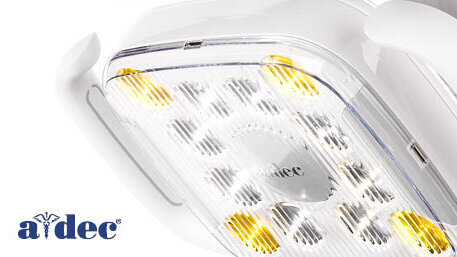 Design OP LED lampy A-DEC oceněn prestižní cenou red dot award