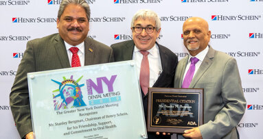 Stanley M. Bergman honored for advancing dentistry