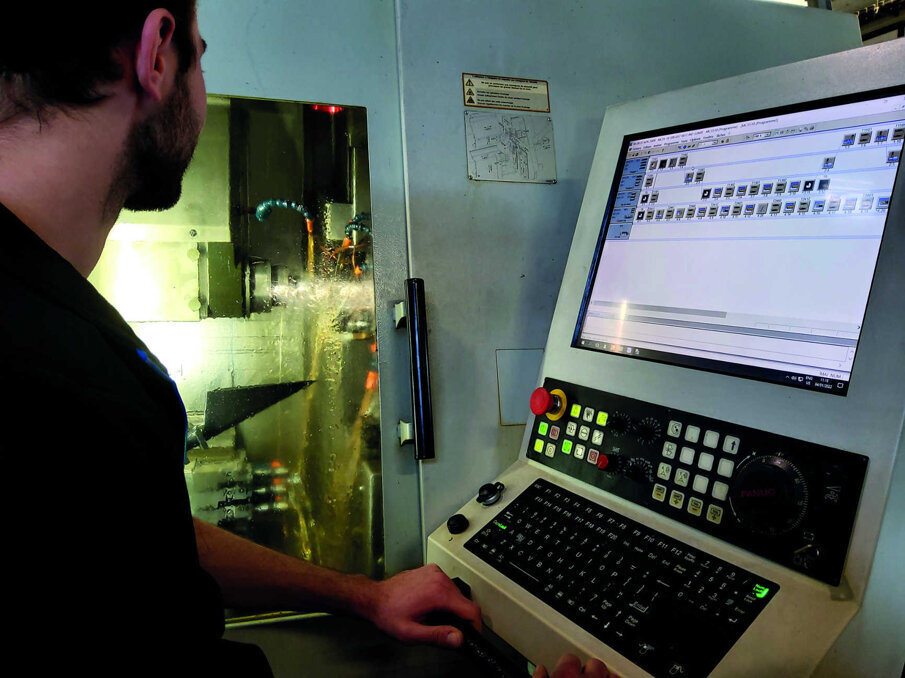 Réglage machine numérique.