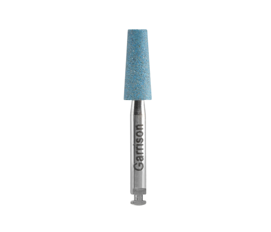 EZR BLUE COARSE GRIT FLAT END TAPER GRINDER