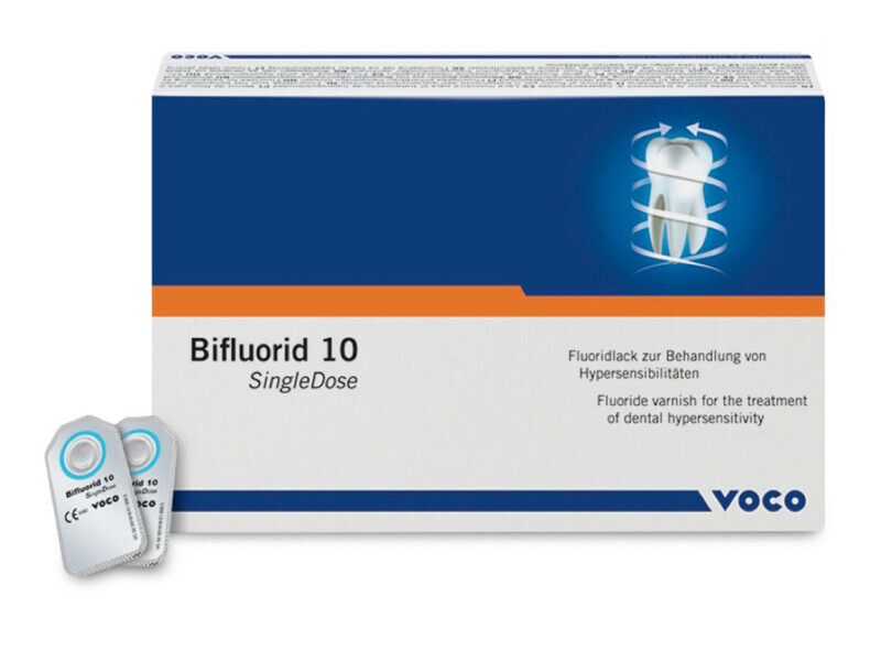 Figura 16. Bifluorid 10 para fluorización en consultorio.