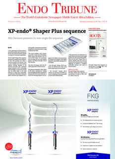 Endo Tribune Middle East & Africa No. 1, 2018