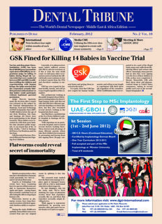 DT Middle East and Africa No. 2, 2012