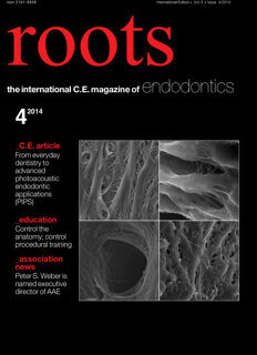roots C.E. No. 4, 2014 roots C.E. No. 4, 2014