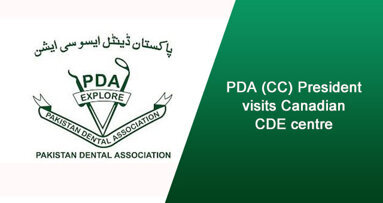 PDA (CC) President visits Canadian CDE centre