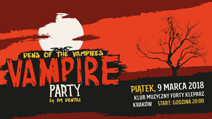 „Vampire Party” – impreza firmy FM Dental podczas targów Krakdent®