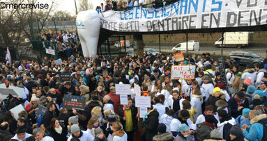 Les étudiants en chirurgie dentaire se font entendre en France et à l’International !