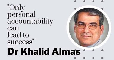 Interview: Only personal accountability can lead to success