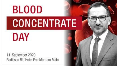 Am Freitag in Frankfurt: Blutkonzentrate im Praxisalltag Am Freitag in Frankfurt: Blutkonzentrate im Praxisalltag