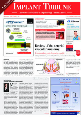 Implant Tribune Italy No. 3, 2016 Implant Tribune Italy No. 3, 2016