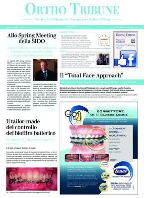 Ortho Tribune Italy No. 1, 2015 Ortho Tribune Italy No. 1, 2015