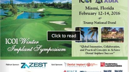 Soluciones implantológicas para arco completo en ICOI Soluciones implantológicas para arco completo en ICOI