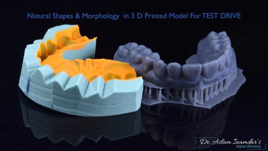 3D Printed Model & Index