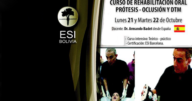 Curso de Rehabilitación Oral, Prótesis, Oclusión y ATM