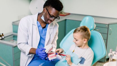 Intraorale scanners nuttig voor communicatie met kinderen
