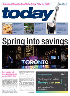 today ODA Toronto May 10, 2019 today ODA Toronto May 10, 2019
