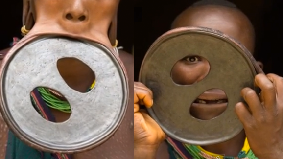 Lippenscheibe schafft Eintrag ins Guinness-Buch