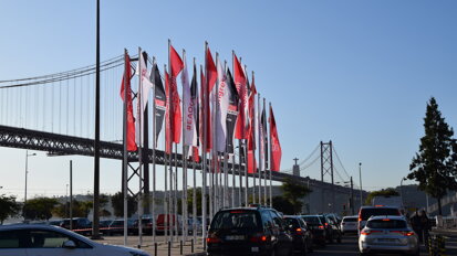 The Lisbon Congress Centre is located right next to the famous 25 de Abril Bridge, which connects the cities of Lisbon and Almada. (Photograph: DTI)