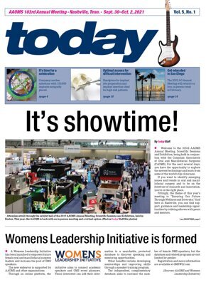 AAOMS 103rd Annual Meeting Nashville Sept. 30–Oct. 2, 2021 AAOMS 103rd Annual Meeting Nashville Sept. 30–Oct. 2, 2021