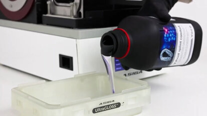 VOCO – V-Print splint comfort + ASIGA UltraGLOSS - The perfect combination to save polishing time VOCO – V-Print splint comfort + ASIGA UltraGLOSS - The perfect combination to save polishing time