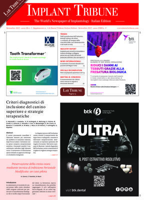 Implant Tribune Italy No.3, 2022