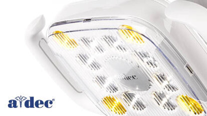 Design OP LED lampy A-DEC oceněn prestižní cenou red dot award