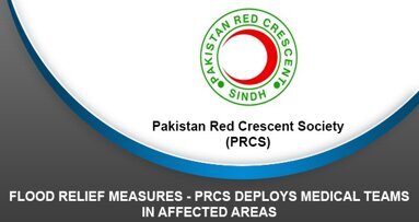 Flood Relief Measures – PRCS deploys medical teams in affected areas